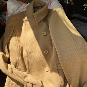Khaki colored coat